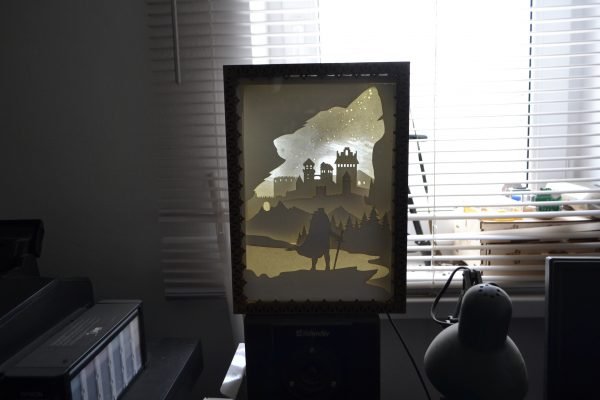 King of the North Shadow Box Layout