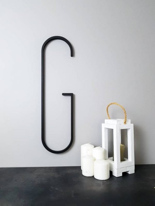 Large Wooden Letters For Wall Mid Century Modern Decor