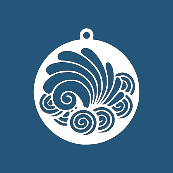 Laser Cnc Cut Balls Or Coasters Abstract 2 Free Vector