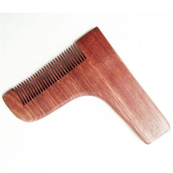 Laser Cut Beard Shaping And Styling Tool Comb Free CDR Vectors Art