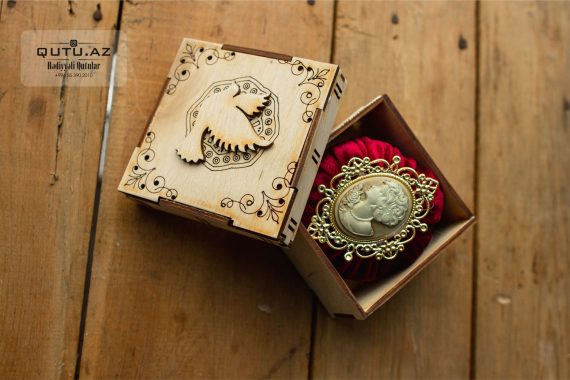 Laser Cut Decorative Wooden Jewelry Box CDR File