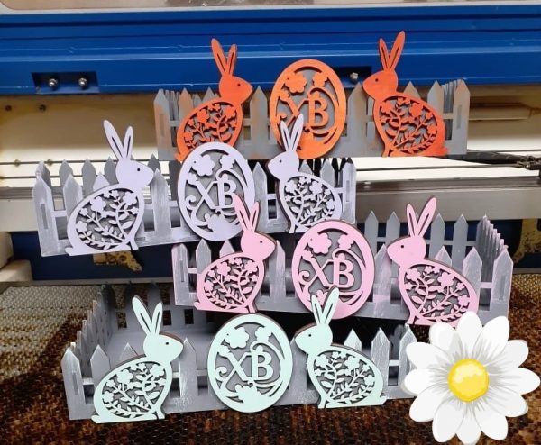 Laser Cut Diy Picket Fence Easter Basket Easy Easter Gift Basket Free Vector