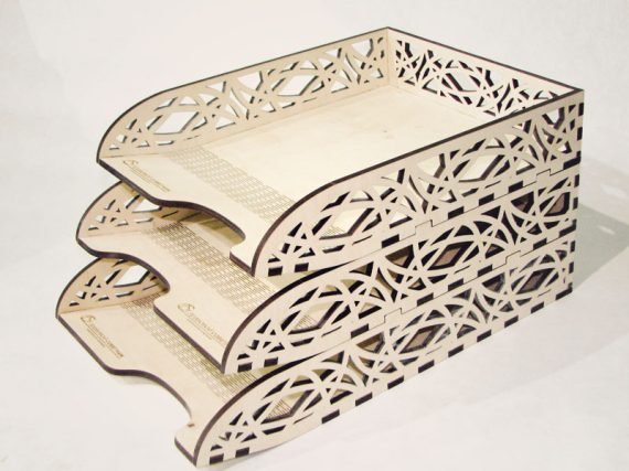 Laser Cut Document tray Drawing