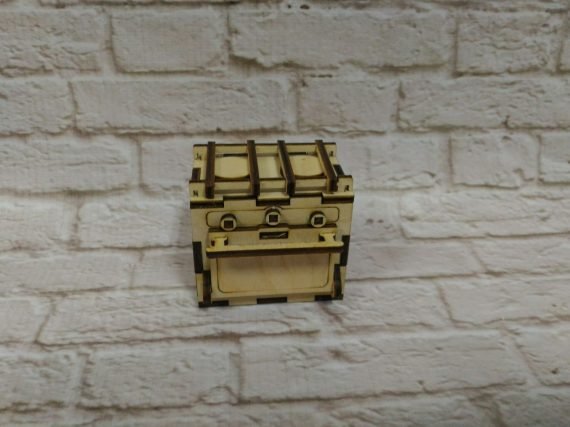 Laser Cut Dollhouse Kitchen Oven Stove Miniature Dollhouse Furniture 3mm CDR File