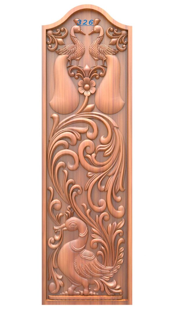 Laser Cut Door Relief Design 326
