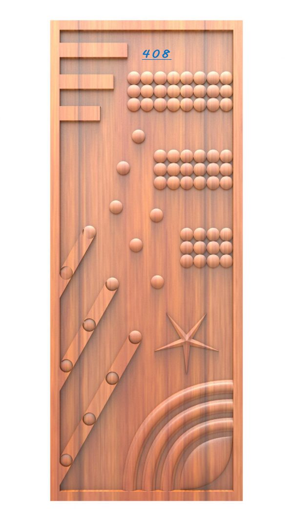 Laser Cut Door Relief Design 408