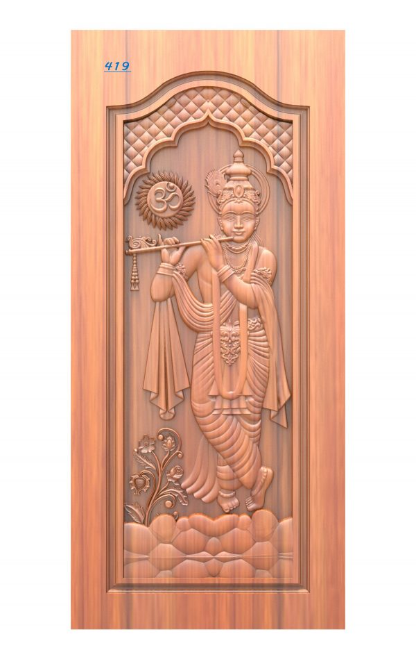 Laser Cut Door Relief Design 419