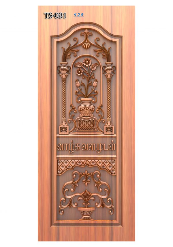 Laser Cut Door Relief Design 428