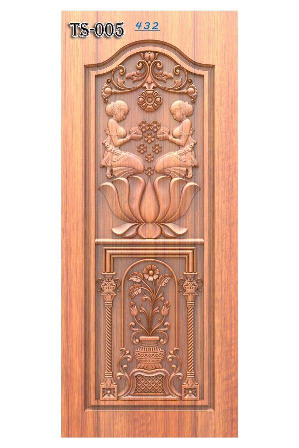 Laser Cut Door Relief Design 432