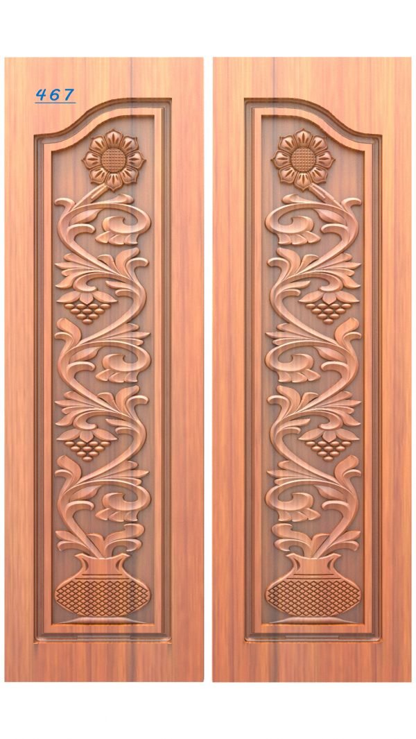 Laser Cut Door Relief Design 467