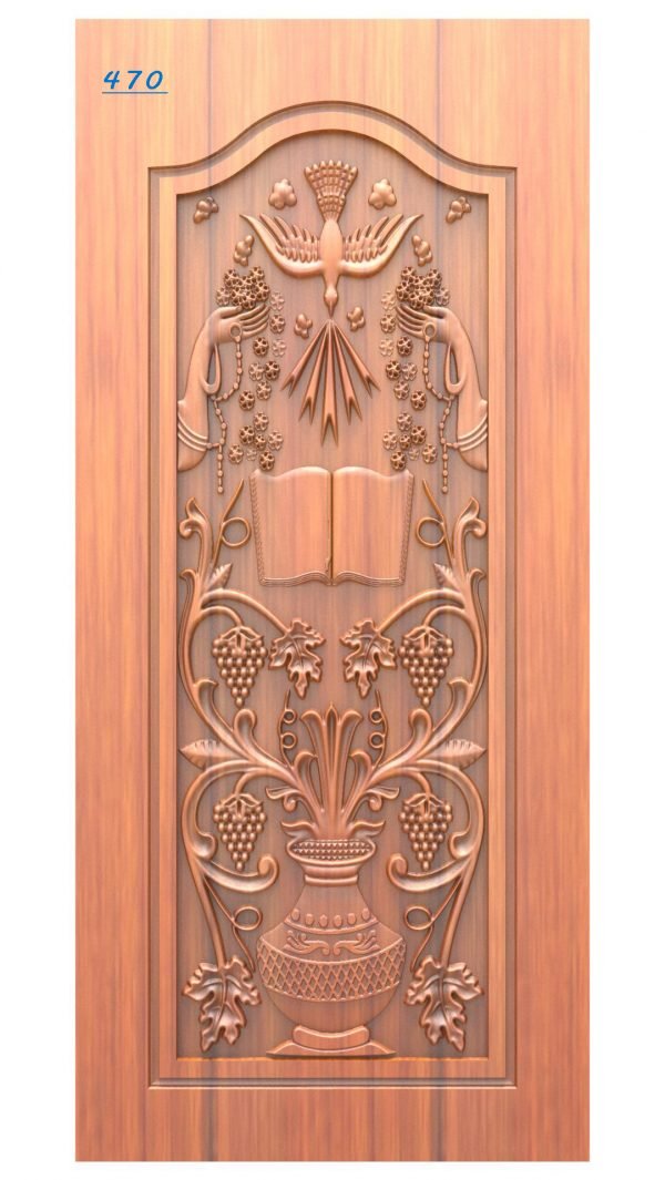 Laser Cut Door Relief Design 470