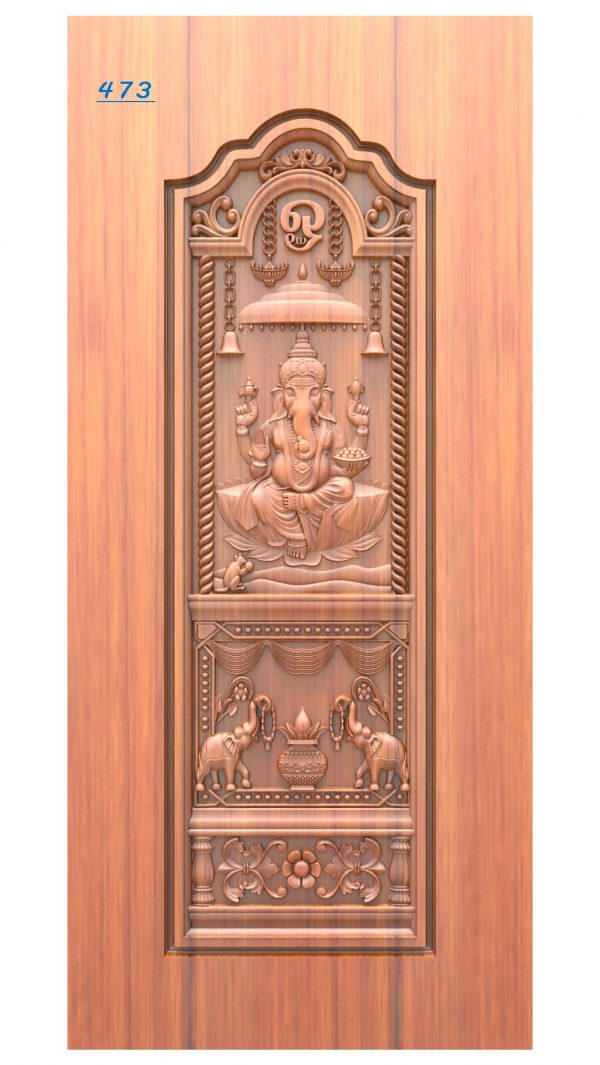 Laser Cut Door Relief Design 473