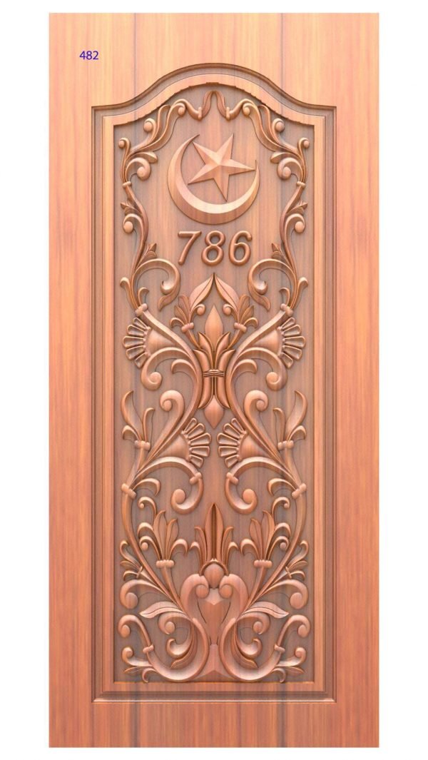 Laser Cut Door Relief Design 482