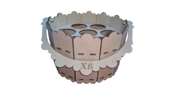 Laser Cut Easter Bucket