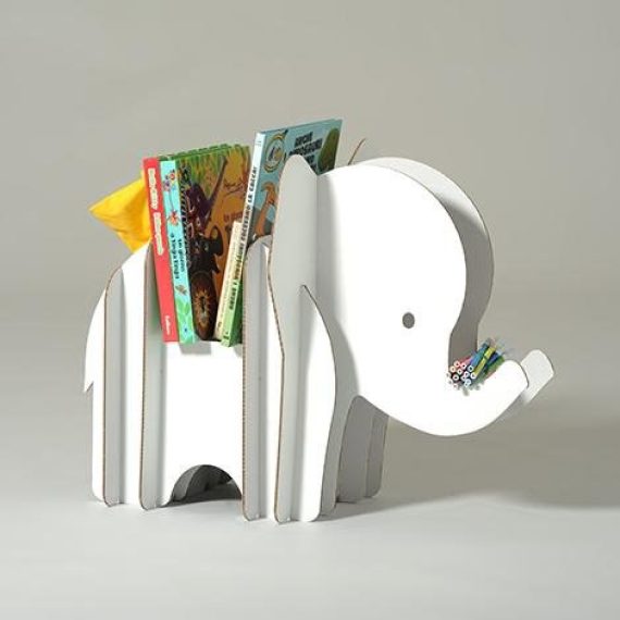 Laser Cut Elephant Book Stand