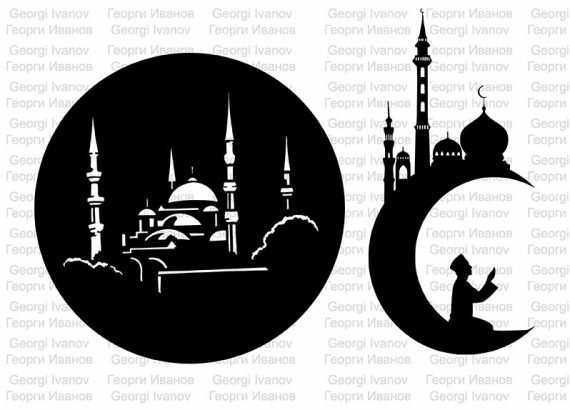 Laser Cut Islamic Art Pattern Vector File Free