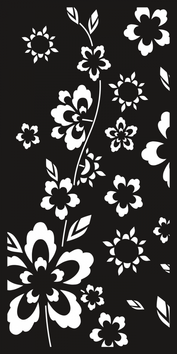 Laser Cut Jali Pattern Vector File CJ 040