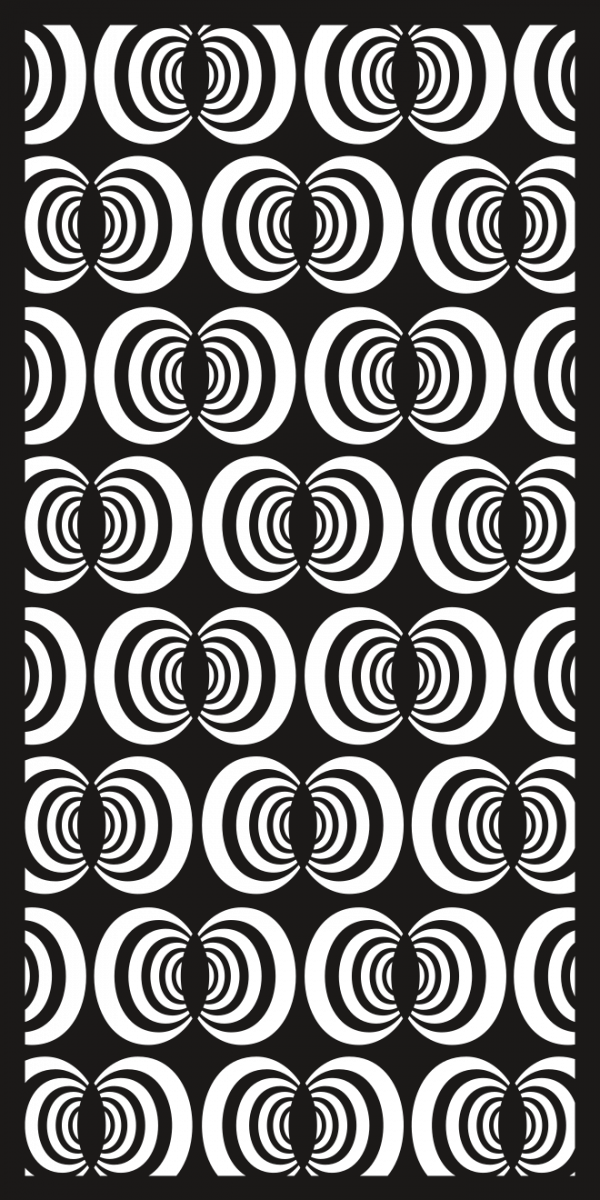 Laser Cut Jali Pattern Vector File CJ 047