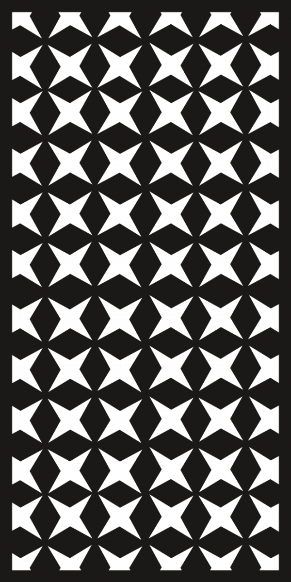 Laser Cut Jali Pattern Vector File CJ 058