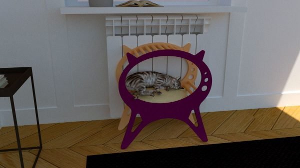 Laser Cut Kitten Cat House Cat Bed Pet House CDR File