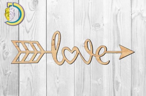 Laser Cut Love Topper Template Free Vector cdr Download