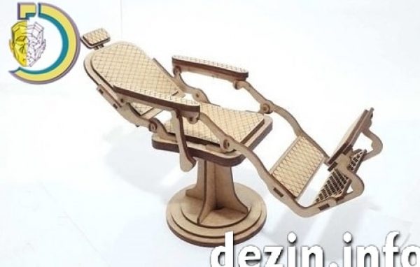Laser Cut Medical Chair Free Vector dxf Download