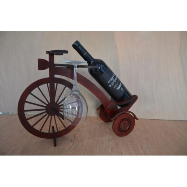 Laser Cut Mini Bar penny-farthing Bicycle Free CDR Vectors Art