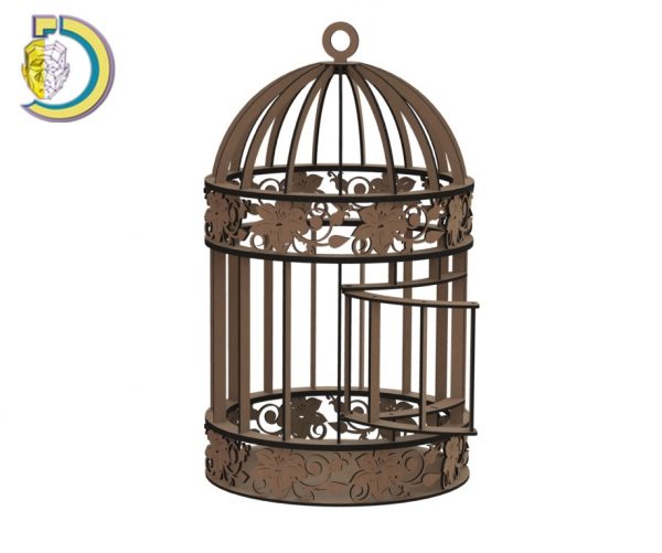 Laser Cut Mini Cage Plywood Template Free Vector cdr Download