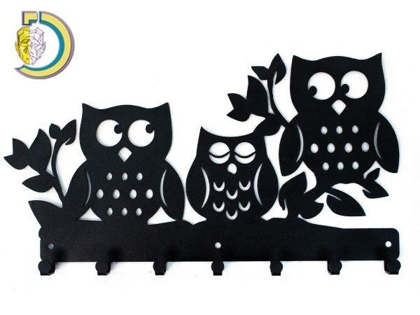 Laser Cut Owl Housekeeper Layout Free Vector cdr Download