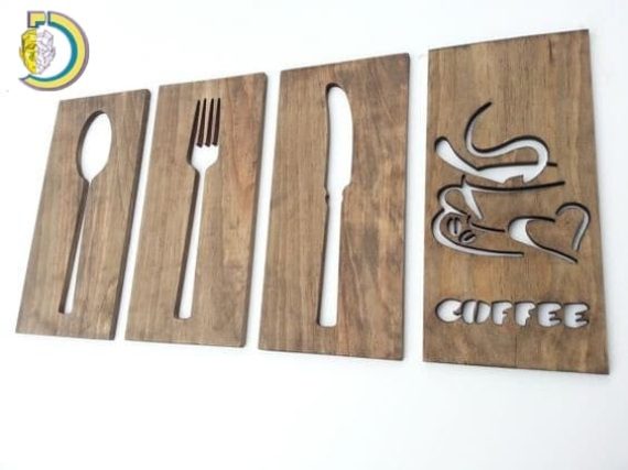 Laser Cut Panels for Kitchen Free Vector