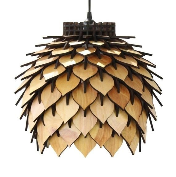 How is a Custom Lamp Made with a Laser Cutter? 