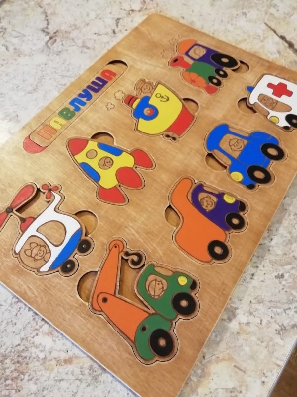 Laser Cut Puzzle Game for Kids CDR File