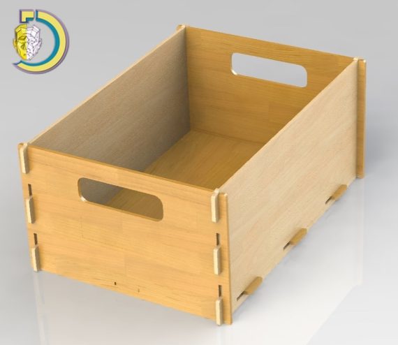 Laser Cut Storage Box 4mm Plywood Free Vector cdr Download
