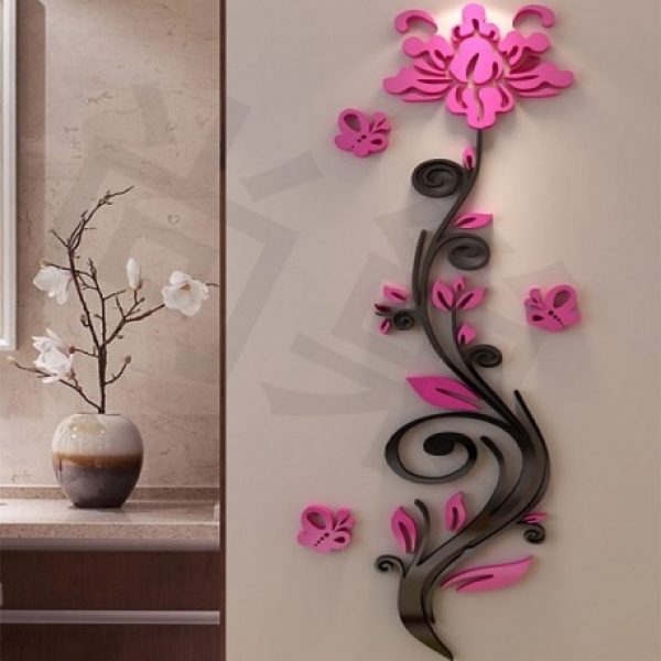 Laser Cut Wall Decor Flower Free Vector - Dezin.info