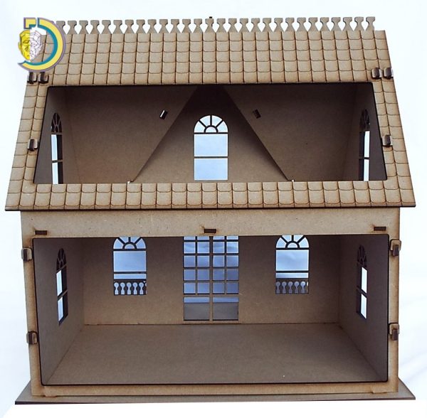 Laser Cut Wooden American Girl Doll House Free Vector
