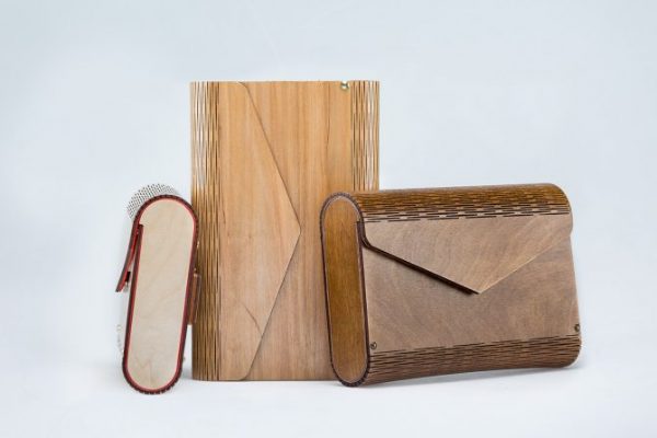 Laser Cut Wooden Hand Bag Vector File Free