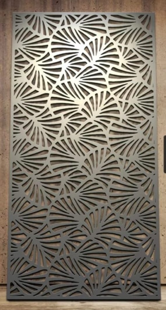 Laser Cut Wooden Partition Panel Free Vector