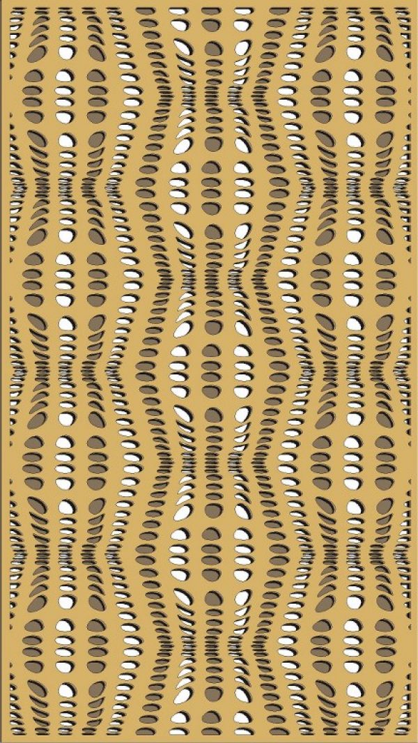 Laser Cutting for Window Grill Pattern Free Vector 18