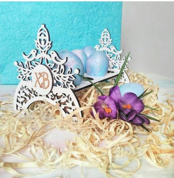 Laser cut Easter stand file free
