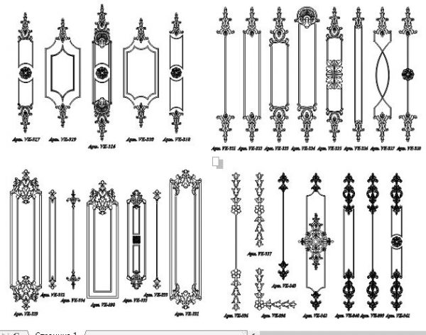 Layout For Laser Cutting Furniture Facades - Dezin.info