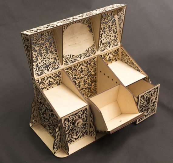 Layout of Carved box