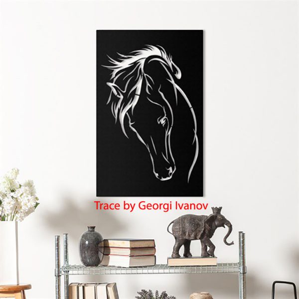 Layout of Horse Frame Wall Decor Wall Art 2