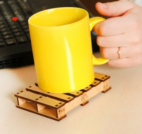 Layout of Mug Casket