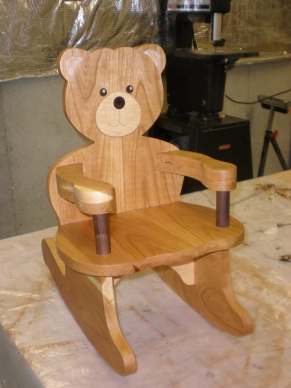 Layout of Rocking chair teddy bear