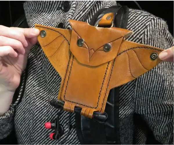 Leather Owl Phone Holster