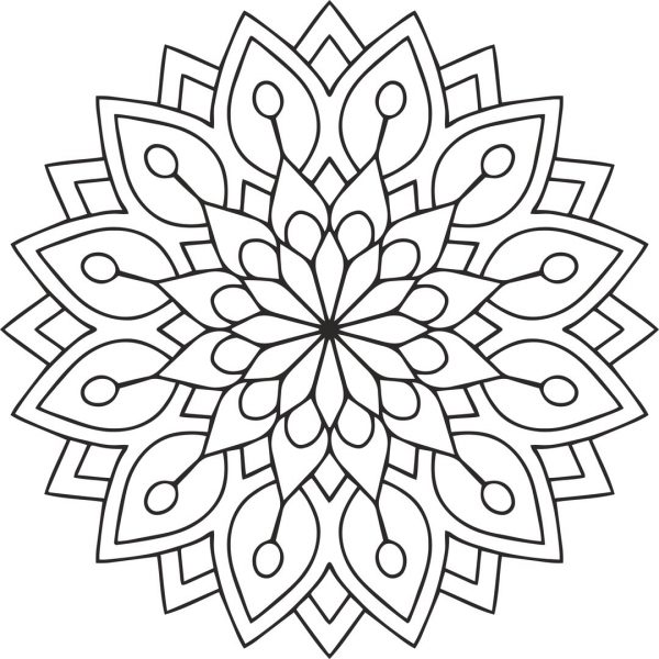 Mandala Circular Ornament Free CDR Vectors Art