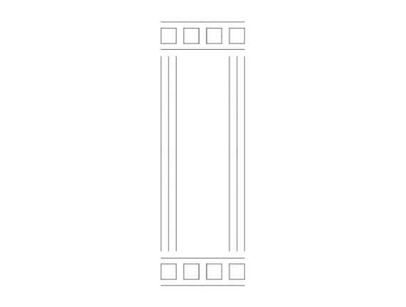 Mdf Door Design 11 dxf File