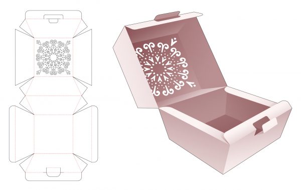 Meal_flip_box_with_mandala_stencil_on_flip_die_cut_template