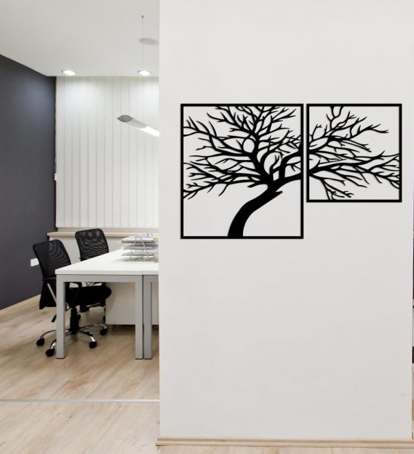 Metal Wall Art Tree of Life Geometric Wall Art Metal Tree of Life
