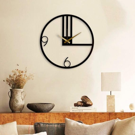 Minimalist Large Wall Clock, Clock for Wall, Modern Wall Clock